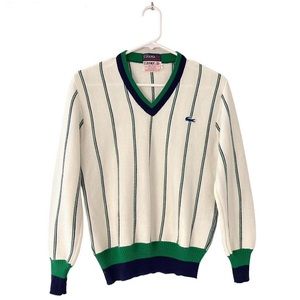 Vintage IZOD Lacoste 1960’s Stripped Sweater